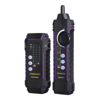 Кабельный тестер Ermenrich NetGeeks NP35, фиолетовый