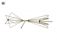 Складная широкополосная биконическая антенна П6-121, с поверкой