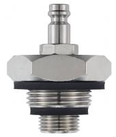 Конический установочный фитинг для высокого давления 3/8 и 3/4 Testo