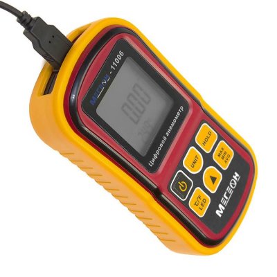 Анемометр крыльчатый цифровой МЕГЕОН 11006